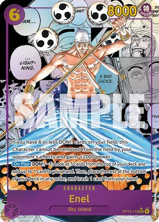 Enel (OP15-118) (Manga) (OP15-118) - Adventure on Kami's Island