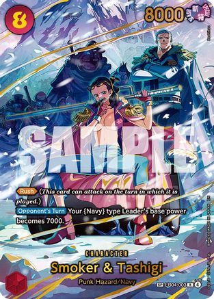 Smoker & Tashigi (SP) (EB04-003) - Adventure on Kami's Island