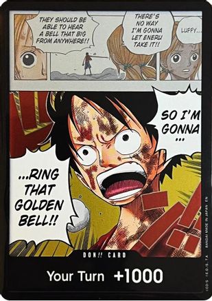 DON!! Card (Luffy) - Adventure on Kami's Island