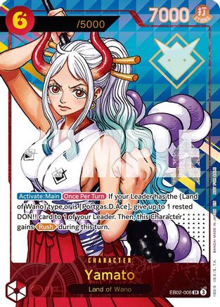 Yamato (Serial Numbered) (EB02-006) - One Piece Promotion Cards