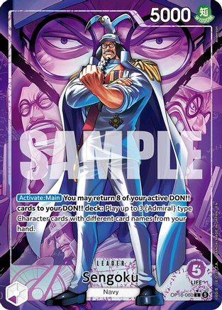 Sengoku (Alternate Art) (OP16-060) - The Time of Battle