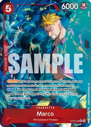 Marco (Full Art) (ST30-008) - Starter Deck EX: Luffy & Ace