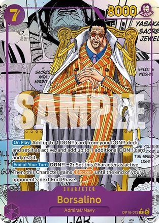Borsalino (Manga) (OP16-073) - The Time of Battle