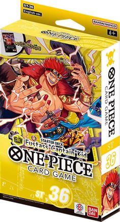 One Piece Starter Deck 36: YELLOW Eustass”Captain”Kid