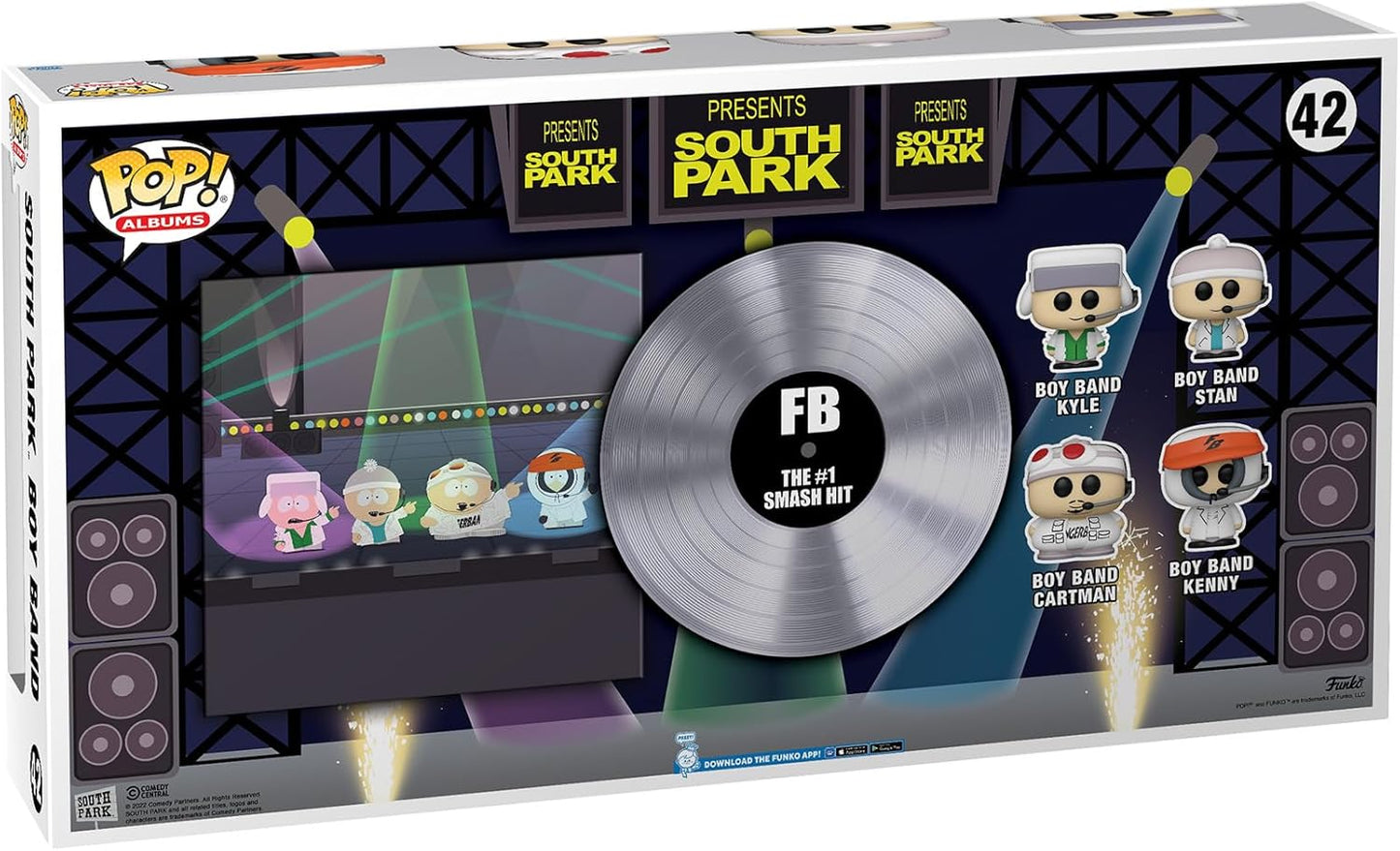 Funko POP! Albums Deluxe South Park Boy Band #42
