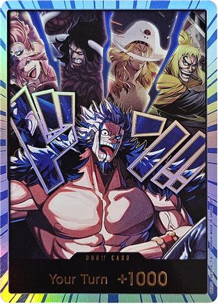 DON!! Card (Alternate Art) (Rocks) (Special Foil) - The World's Strongest Warriors