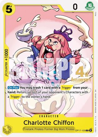 Charlotte Chiffon (OP17-105) - The World's Strongest Warriors Release Event Cards