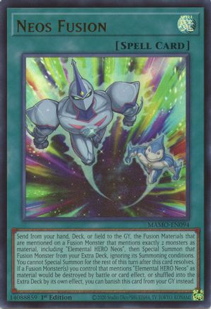 Neos Fusion (MAMO-EN094) - Magnificent Monsters 1st Edition