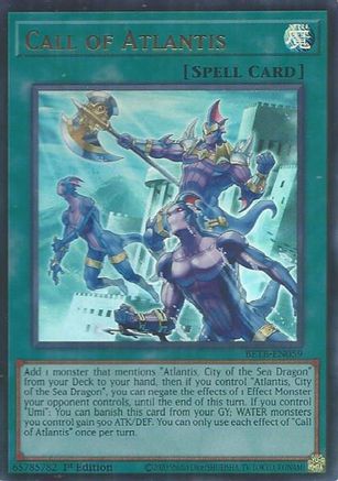 Call of Atlantis (BETB-EN059) - Beyond the Brave 1st Edition