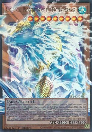 Audhumla, Progenitor of the Frozen Expanse (Extended Art) (BETB-EN081) - Beyond the Brave 1st Edition