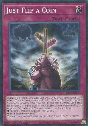 Just Flip a Coin (BETB-EN083) - Beyond the Brave 1st Edition