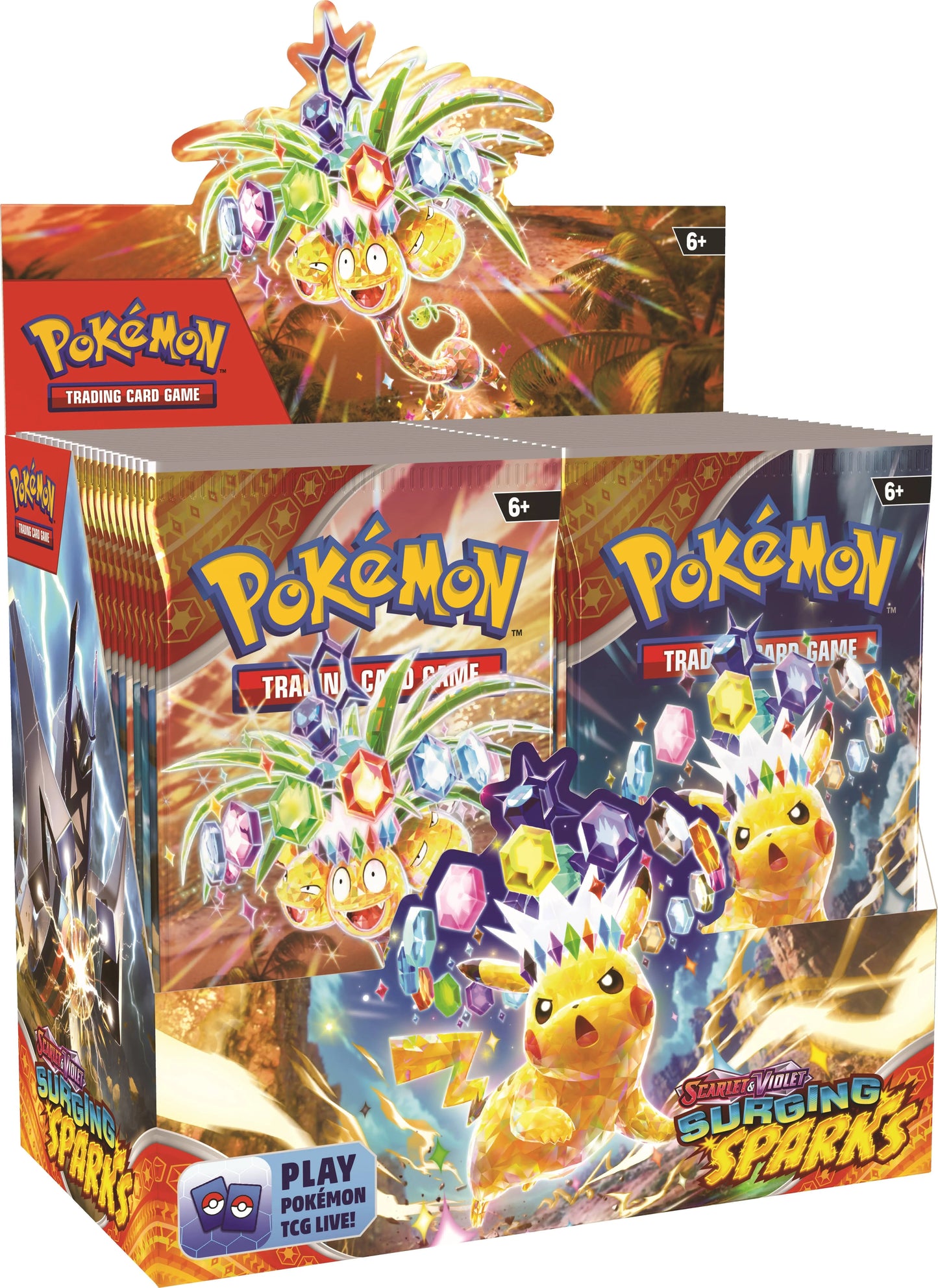Pokémon TCG: Scarlet & Violet—Surging Sparks Booster Box