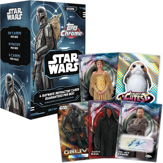2026 Topps Chrome® Star Wars Value Box