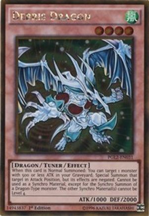 Debris Dragon (PGL2-EN031) - Premium Gold: Return of the Bling 1st Edition