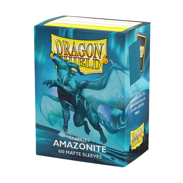 Dragon Shield Matte Amazonite (Sparkles)