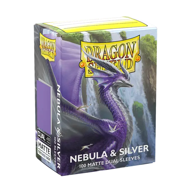 Dragon Shield Matte Dual Sleeves Nebula & Silver