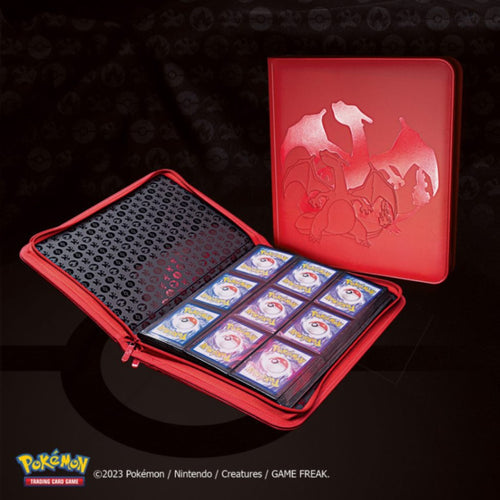 Classeur PRO à fermeture éclair Ultra PRO à 9 pochettes - Charizard