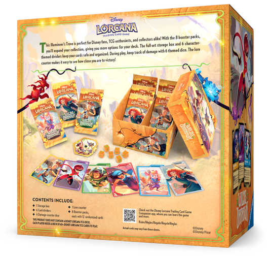 Disney Lorcana Wilds Unknown Illumineer's Trove