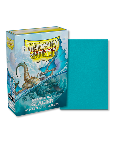 Dragon Shield - 60ct Japanese Size - Dual Matte Glacier – Emmett's ToyStop