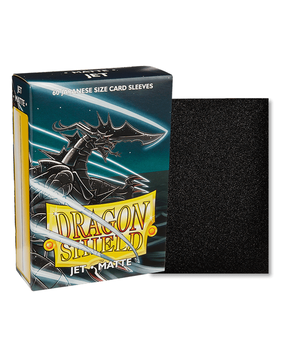 Dragon Shield - 60ct Japanese Size - Matte Jet