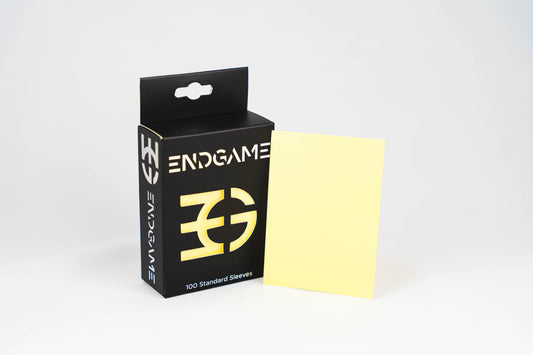 ENDGAME: 100ct Standard Size Sleeves Primrose Yellow