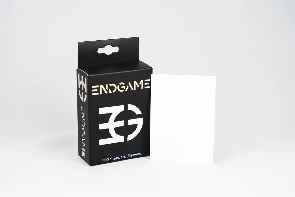 ENDGAME: 100ct Standard Size Sleeves Trillium White