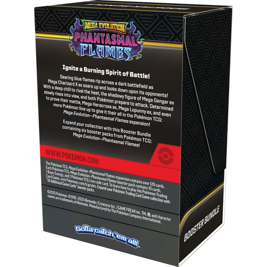 Mega Evolution-Phantasmal Flames Booster Bundle