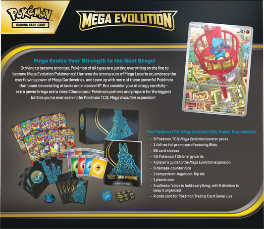 Mega Evolution Elite Trainer Box
