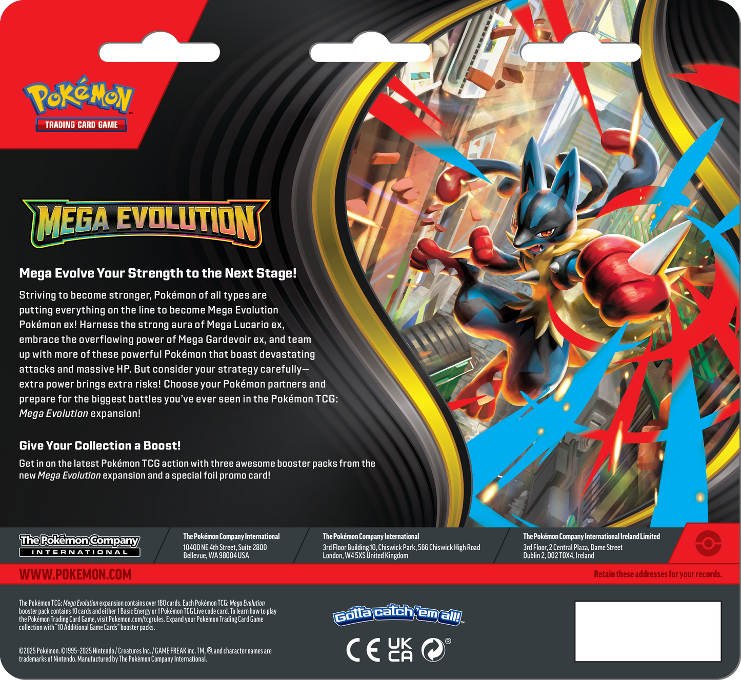 Mega Evolution Three-Booster Blister
