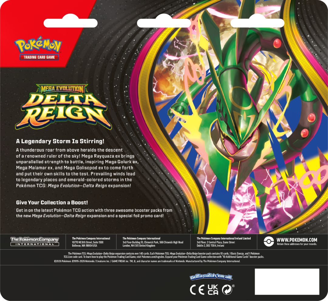 Delta Reign Three-Booster Blister (Preorder)