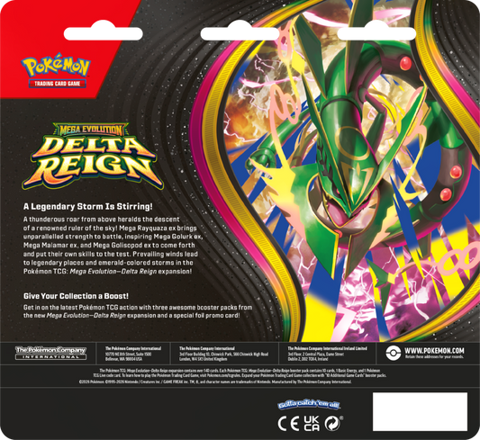 Delta Reign Three-Booster Blister (Preorder)