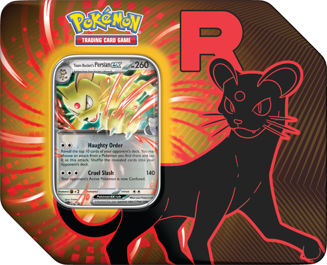 Pokémon TCG: Team Rocket Tin