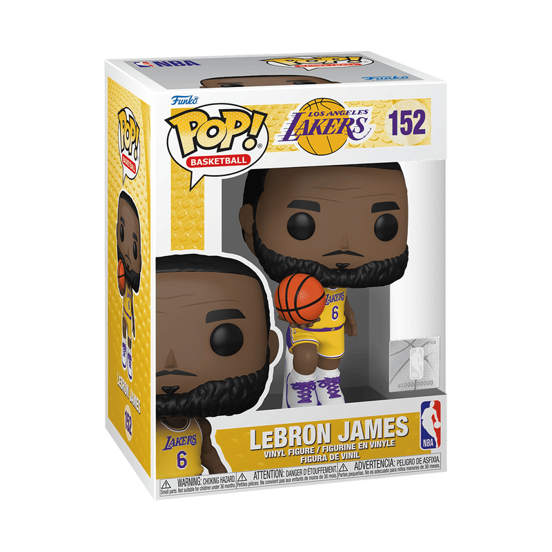 NBA POP! Lebron James in 6 Jersey #152