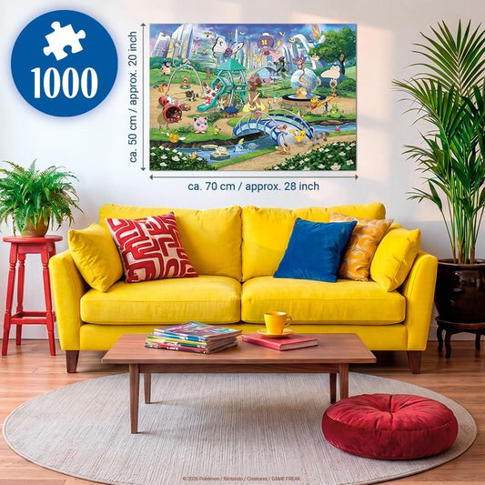 Pokemon Breakout Jigsaw Puzzle (Eevee and Park)