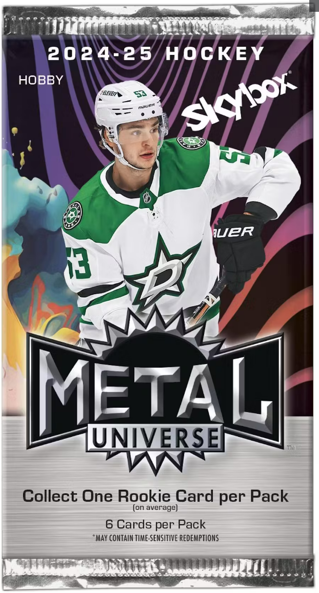 Upper Deck 2024-25 Metal Universe Hockey Hobby Pack