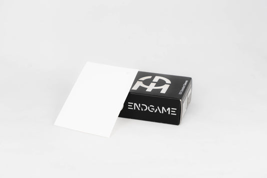 ENDGAME | 100ct Standard Size Sleeves | Trillium White | Genesis
