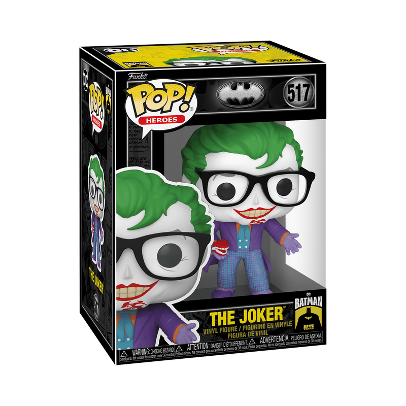 Batman 85th Anniversary The Joker with Teeth Funko POP! Vinyl Figure #517