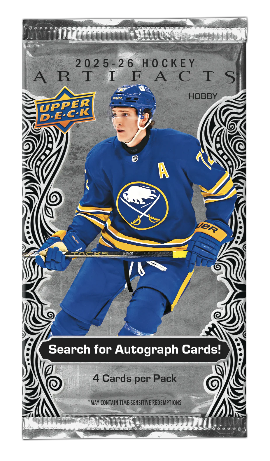 2025-26 Upper Deck Artifacts Hockey Hobby Pack