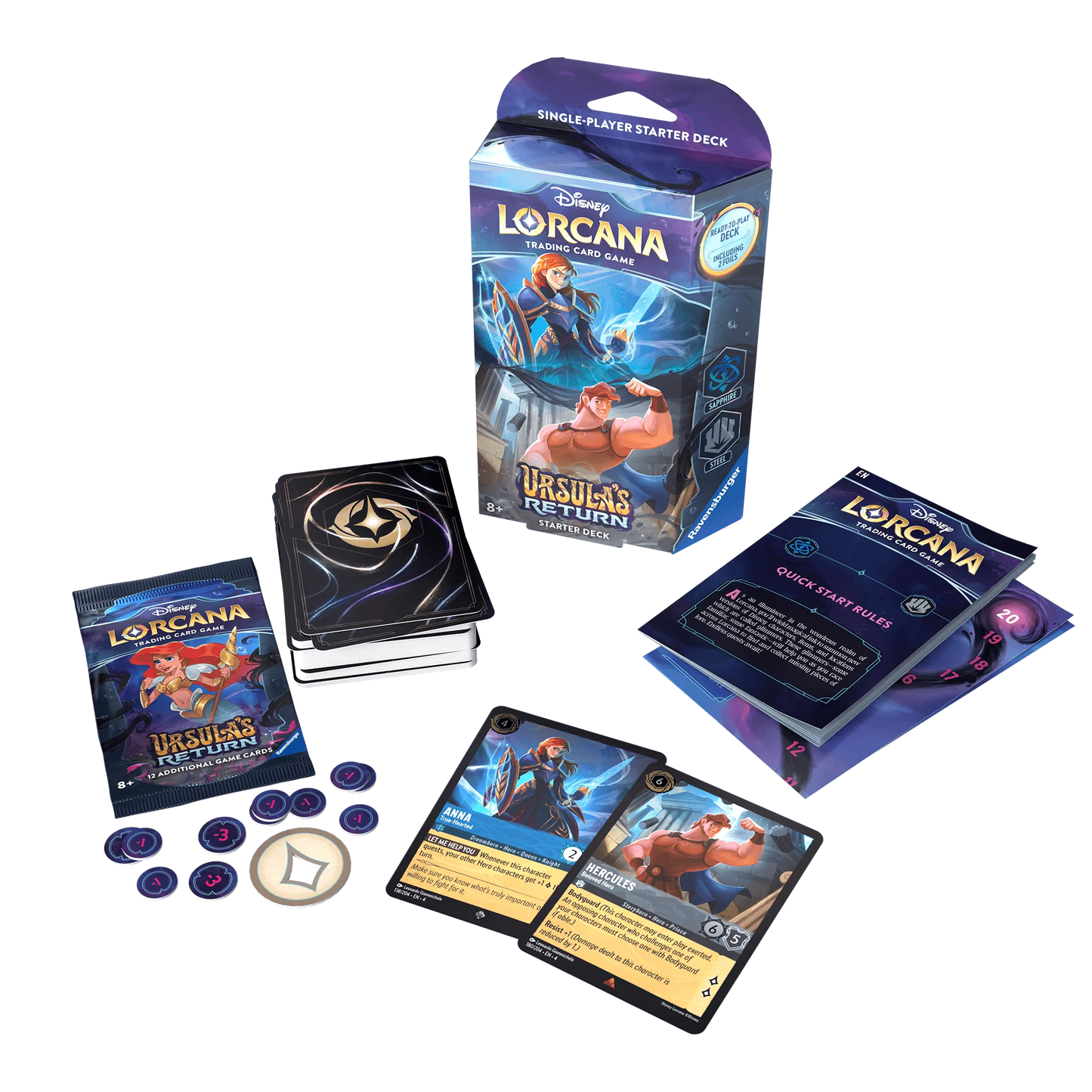 Disney Lorcana: Ursula's Return - Starter Deck - Emmett's ToyStop
