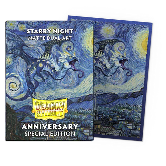 Dragon Shield - 100ct Standard Size - Dual Matte Starry Night (Special Edition) - Emmett's ToyStop