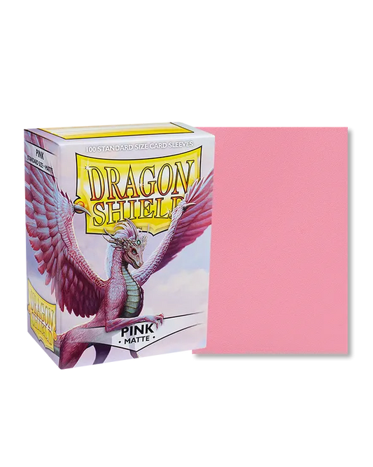 Dragon Shield – 100 ct taille standard – Rose mat