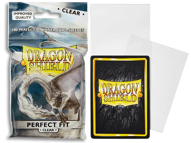 Dragon Shield - Perfect Fit Sleeves - Clear - Emmett's ToyStop