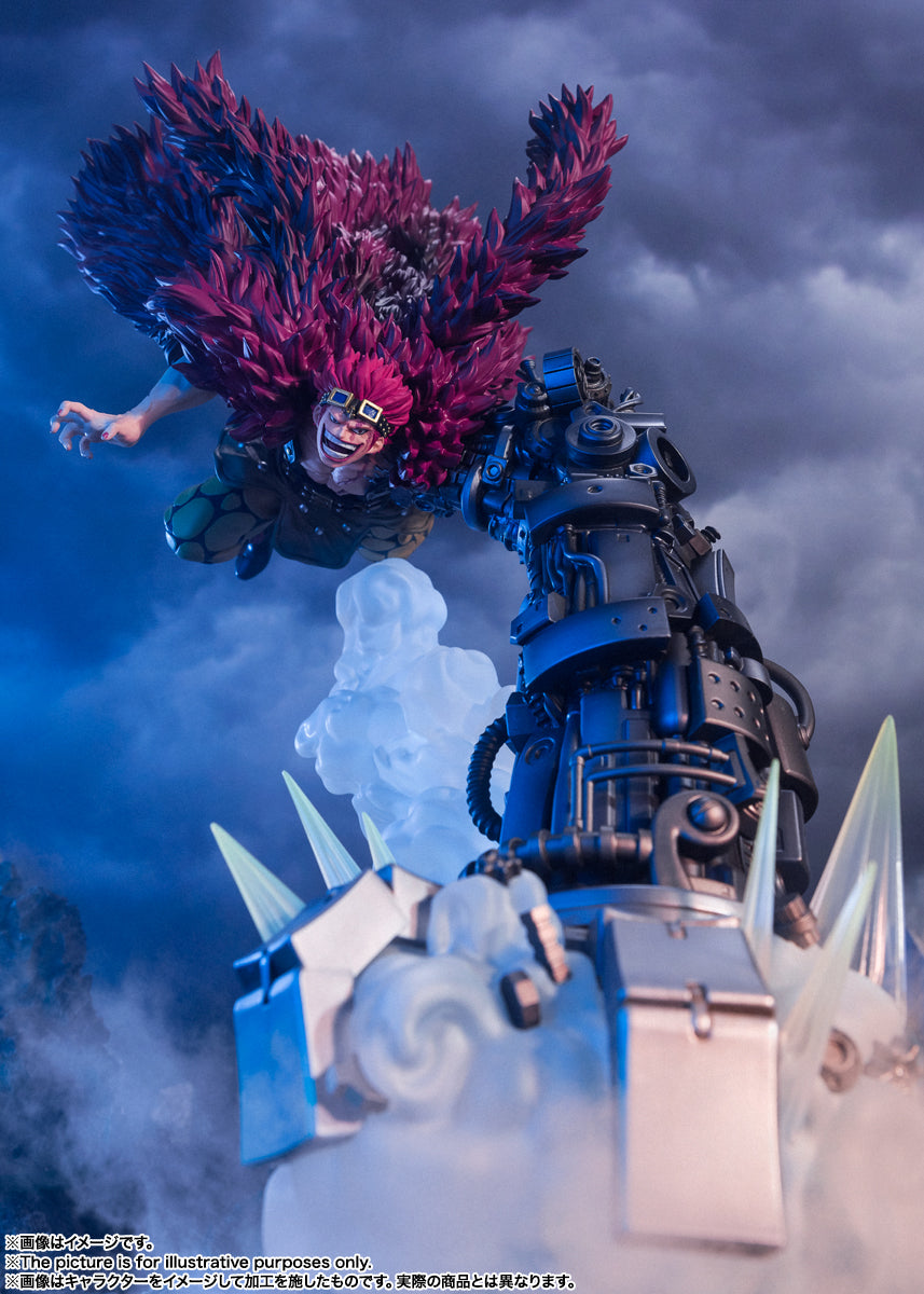 One Piece Eustass Kid Battle of Monsters on Onigashima Extra Battle FiguartsZERO Statue