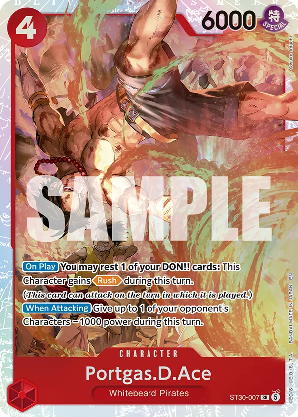 One Piece Starter Deck ST30 (Luffy & Ace)