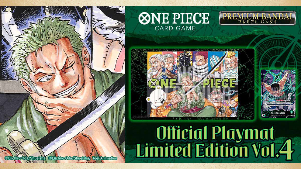 One Piece Playmat Limited Edition Vol. 4 (Playmat Only, No Promo)