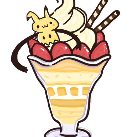 Pokémon Sundae Sticker