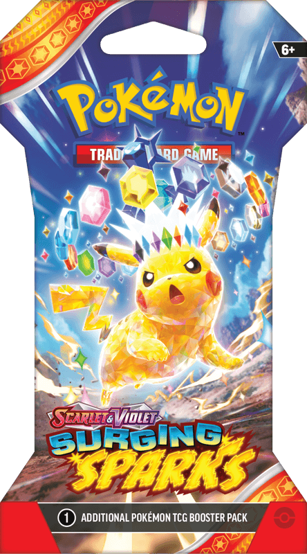 Scarlet & Violet: Surging Sparks - Sleeved Booster Pack