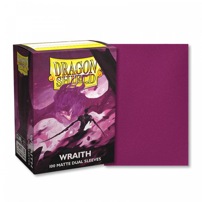 Dragon Shield - Taille standard 100ct - Double Wraith mat
