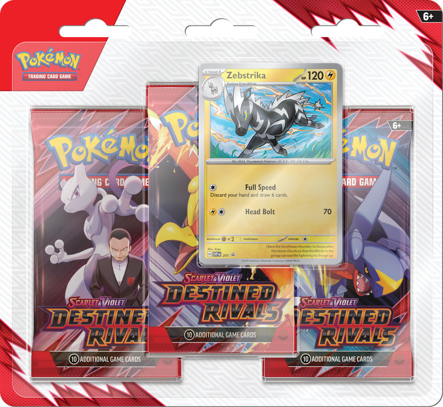 Scarlet & Violet | Destined Rivals | 3-Pack Blister