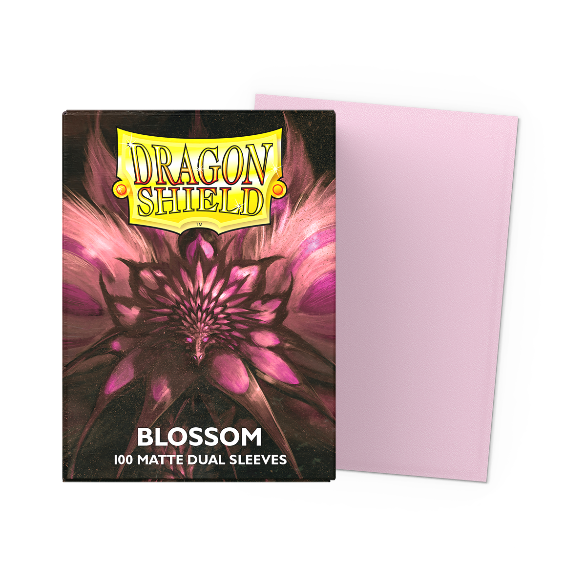 Dragon Shield - 100ct Standard Size - Dual Matte Blossom